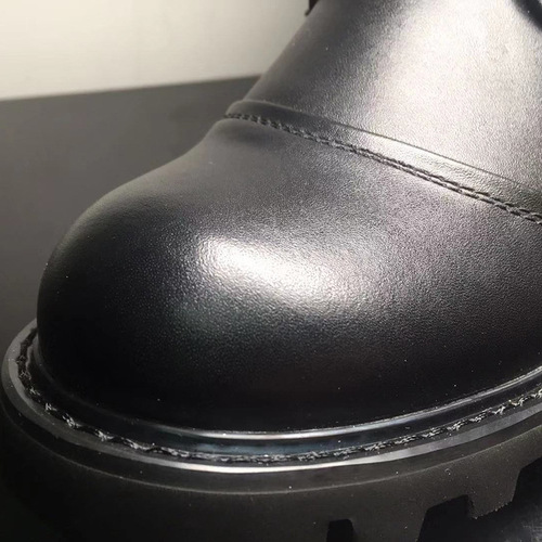 New Men's High-Top Leather Shoes, Outdoor Workwear Genuine Leather Non-Slip Boots