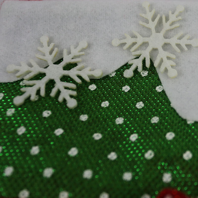 Snowflake Pattern Christmas Cute Snowflake Felt Party Decorative Props