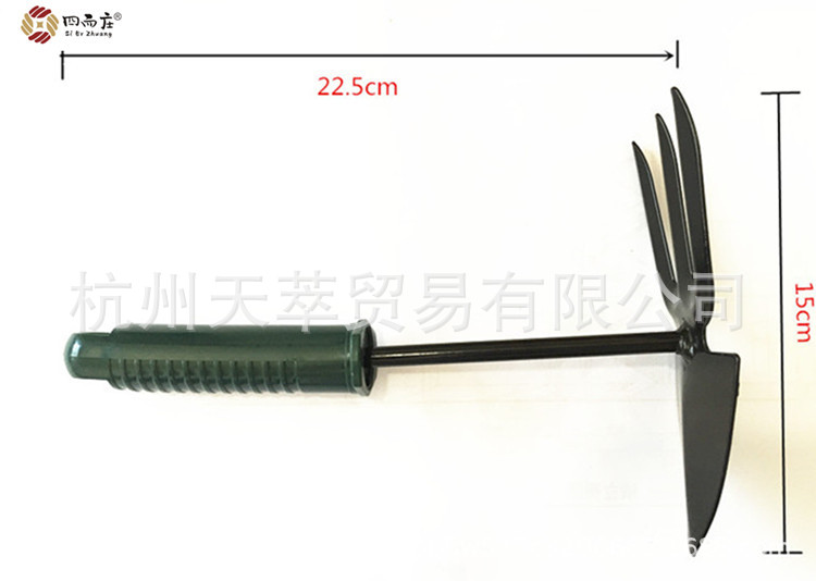 两用锄头 园林 园艺工具 种植 种菜 养花工具 飞机头锄 耙 五金