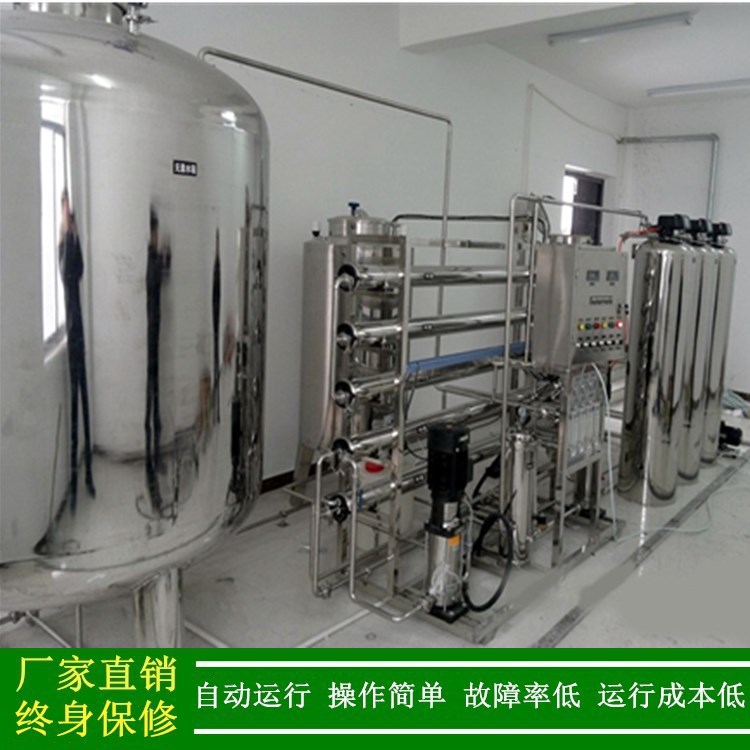 纯水系统制造商 纯净水设备 纯净水处理设备 5t/h反渗透设备