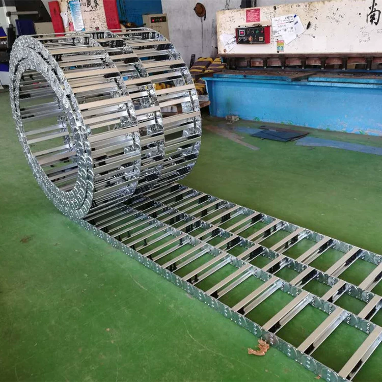 Сплит стальная Тяговая цепь, разумная планировка пространства стальная алюминиевая Тяговая цепь защита кабеля Тяговая цепь