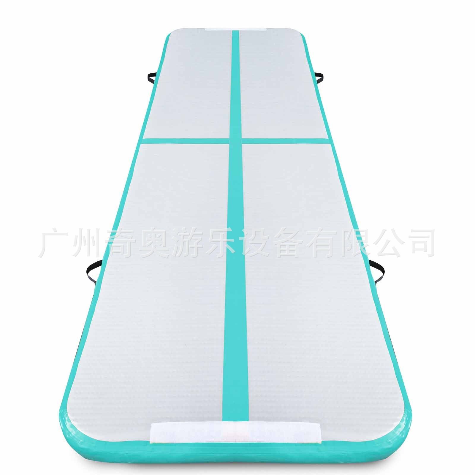 Inflatable gymnastics mat taekwondo flip air cushion family gymnastics rolling mat inflatable brushed yoga mat sporting goods