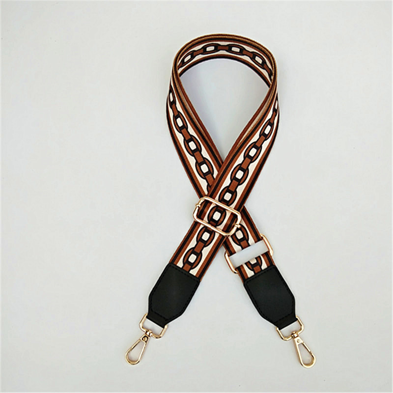 Flower Pattern All Seasons Polyester Flower Sling Strap Bag Accessories