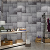 丞烁壁纸3D复古工业风loft水泥壁纸做旧砖纹酒吧ktv服装店墙纸|ms