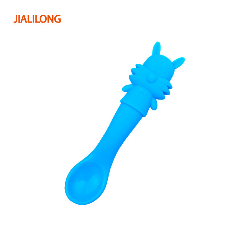 Juego de tazón con ventosa de silicona y cuchara para bebé de 280 ml, antideslizante y resistente al calor