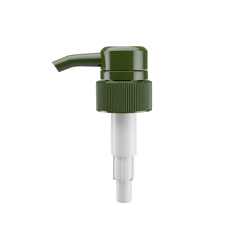 32mm E32-1 bomba Cabeza Verde loción bomba tipo de prensa izquierda y derecha interruptor bomba cabeza personalizada venta directa de fábrica al por mayor