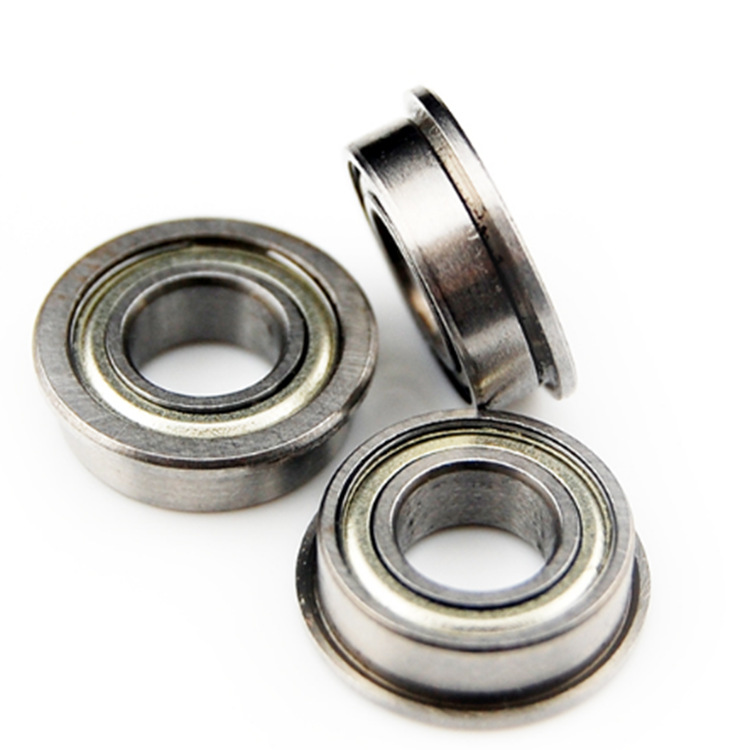 供应 f696zz轴承6*15*5 农车马达轴承 起动机带法兰盘轴承