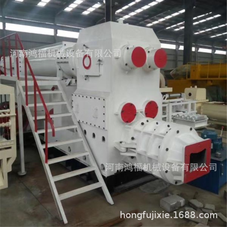 真空挤出砖机 60型双级真空粘土制砖机 实心红砖机页岩制砖挤出机