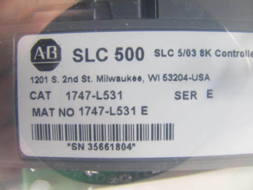 现货AB PLC 1747-L531 CPU模块 AB