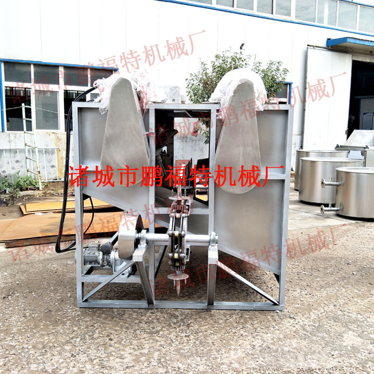 供应连续式猪头猪蹄打毛机|高产量猪头猪蹄打毛机1