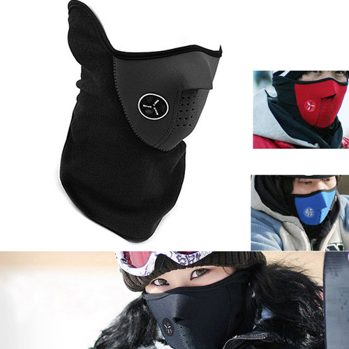 Kesen M-001 fleece fabric half-packed manufacturer wholesales winter windproof cycling thermal mask