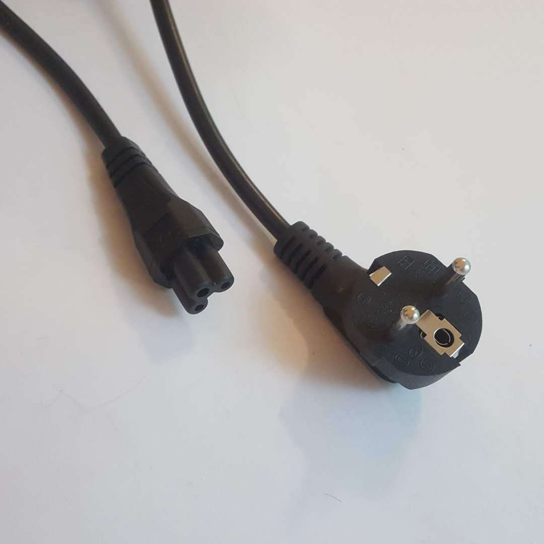 欧式梅花尾线 欧标米老鼠线 欧规电源线 欧洲笔记本适配器插头线