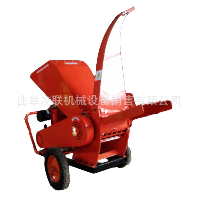 移动式茶园树枝打碎机 果园卧式枝条打碎机 多功能破碎机41