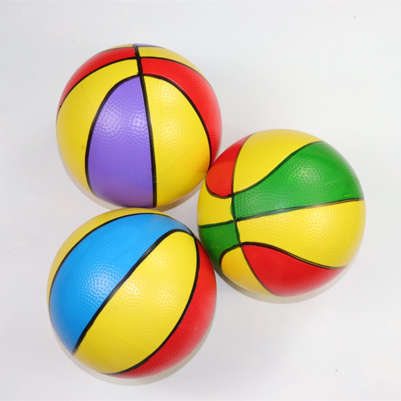 6寸儿童小篮球 幼儿园玩具球15-16厘米 拍拍球 小皮球|ms