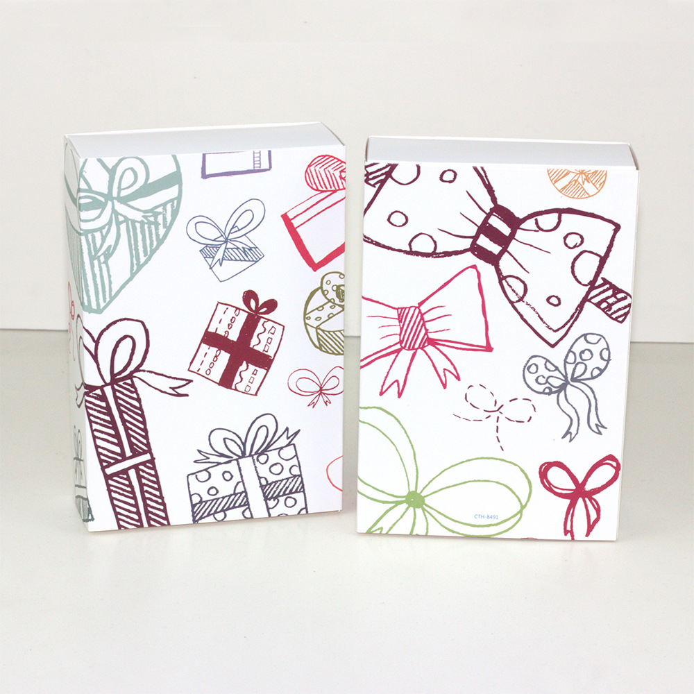 厂家定制 抽屉式内裤包装盒 袜子毛巾打底裤折叠抽拉礼品盒 纸盒