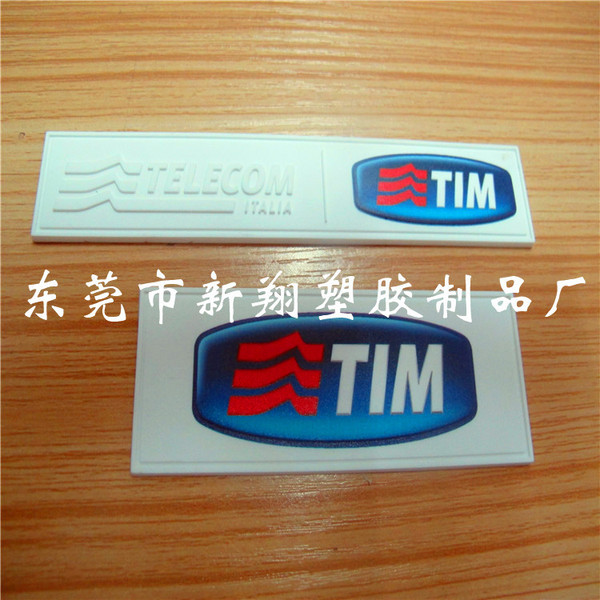 Customized glued concave and convex LOGO cartoon 2D pattern PVC soft…