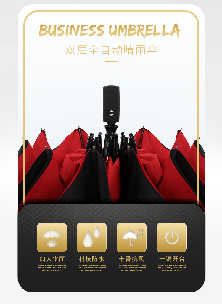双层十骨自动伞_02