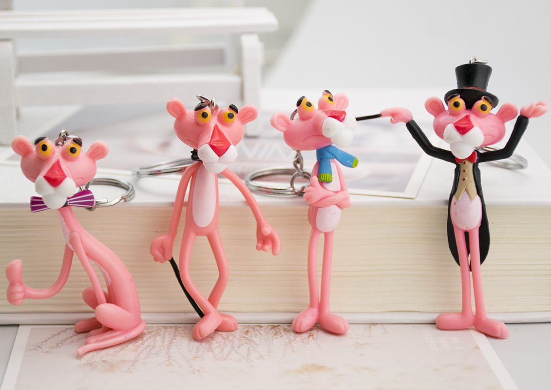 Pink Panther Keychain