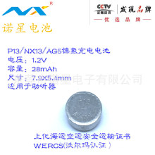 AG5懚늼~늳 P13 늳 7.9X5.4MM1.2V28MAH WERCS