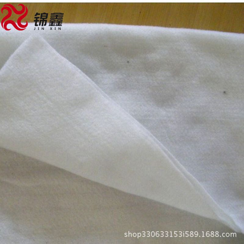 厂家供应针刺棉阻燃无纺布吸水保湿棉白色膏药底布抗拒水汽车内饰