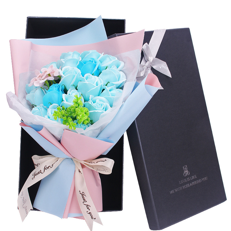 19朵小熊韩风款清爽蓝3-J800