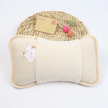 秋冬季新生兒防側翻枕防偏頭嬰兒蕎麥定型枕0-3歲嬰兒側睡枕
