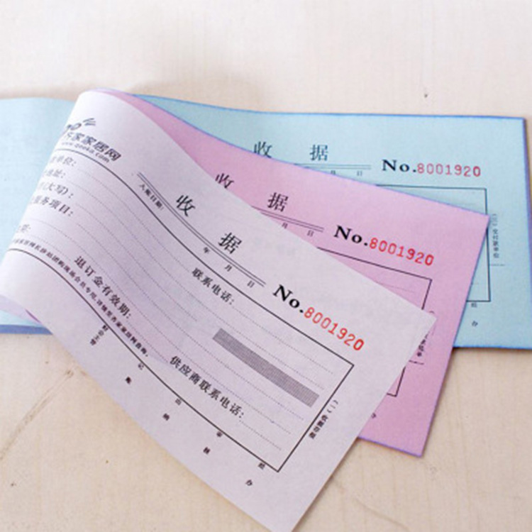 Manufactor customized wholesale Triplet Delivery note Customized automatic Make carbon copies sale The single Invoice printing Receipt