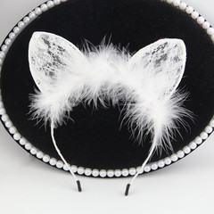 Bandeau Coréen D&#39;oreille De Chat En Peluche display picture 19