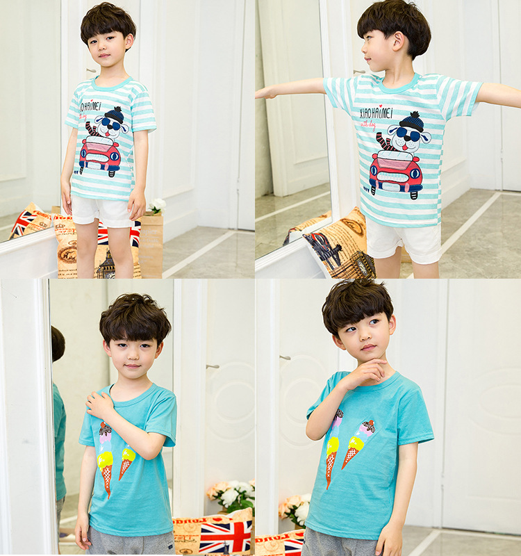 T-shirt enfant en coton - Ref 3440578 Image 37