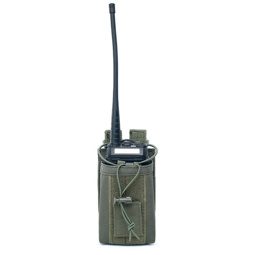 Outdoor tactical sports molle condor walkie-talkie bag, portable military fan accessory bag, small waist bag