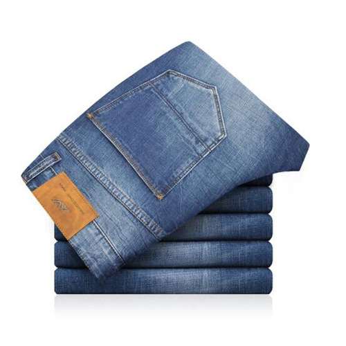 Goldberg Bestselling Men's Fashion Slim Fit Frayed Painted Blue Trendy Pure Cotton Jeans HKNAD1N069A