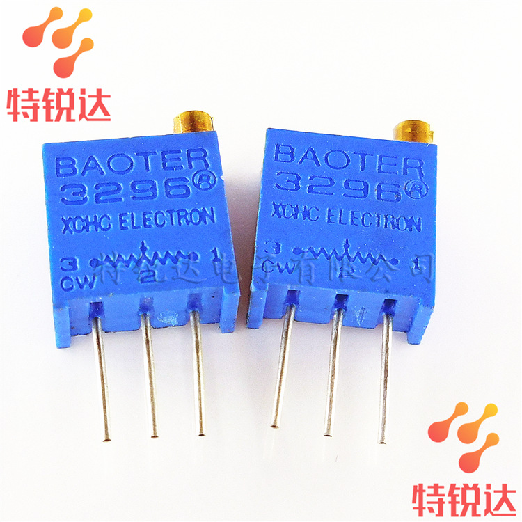 3296W-101 100欧姆 100R 顶调 精密可调 电位器 全新现货