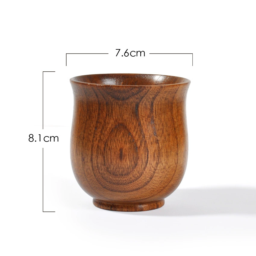 New product listing department stores natural simplicity big belly jujube wood cup three -color cup tea ceremony tea cup