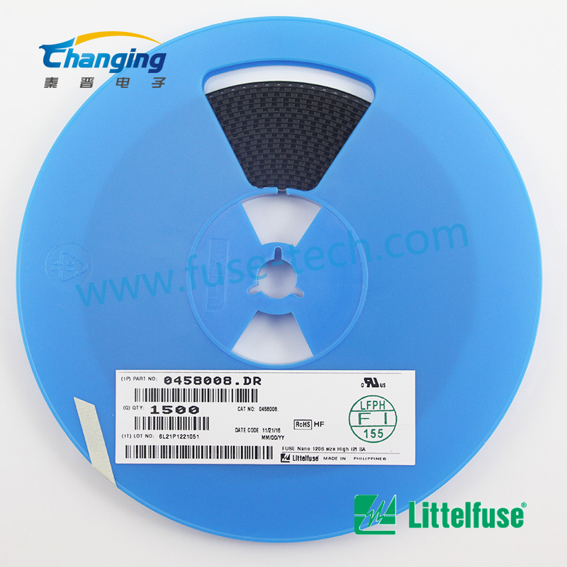 1206力特贴片保险丝 0458008.DR 8.0A 75V 原装Littelfuse 