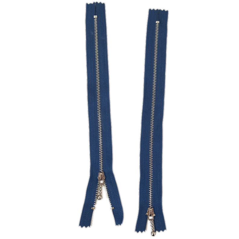 拉链厂家直销 铜,铁,铝码装金属拉链 环保布边 树脂尼龙码装拉链