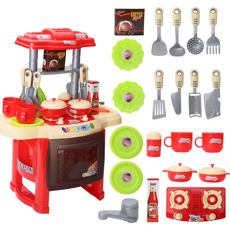 Children's family toy set kitchen tools for tits tits tits tits tits