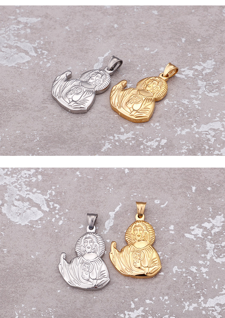 Fashion Style Titanium Steel 18K Gold Plated