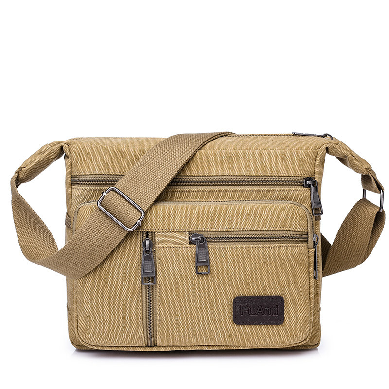 Cloth waterproof one-shoulder bag