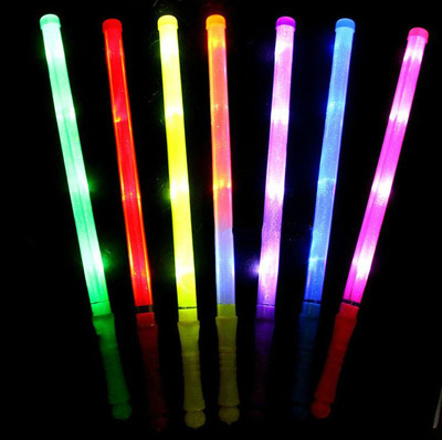 Mid -stick colorful white paper lamp
