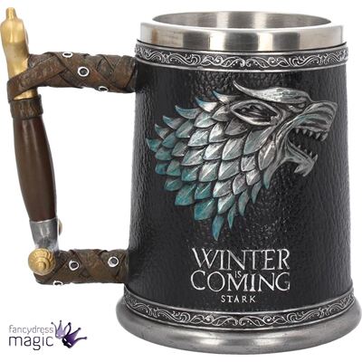 外贸 跨境 权利的游戏啤酒杯 高脚杯 不锈钢马克杯 工厂直销现货|ms