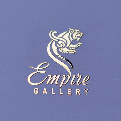 廠家定制土豪金個性設計金屬貼 logo鎳標牌 電鑄超薄貼分體鎳標貼