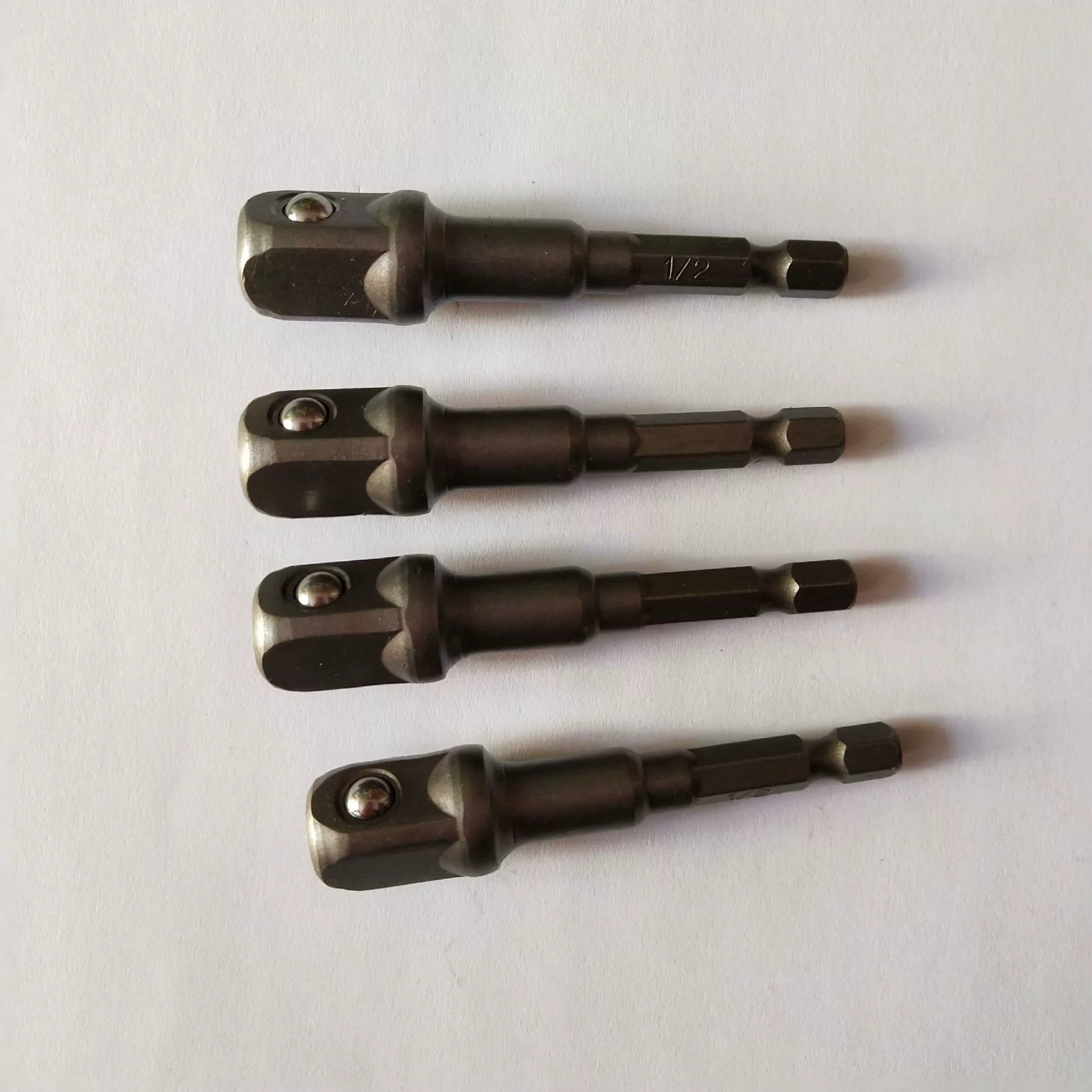 Электрическая отвертка Соединитель для преобразования воздушной партии 1/2 3/8 1/4 Шестигранная втулка с квадратной головкой пневматический переходник стержень