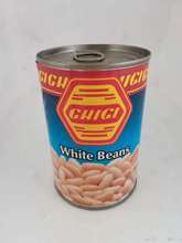 珗唛白豆罐头400克white beans沙拉用料/盐水白豆 开盖即食白腰豆