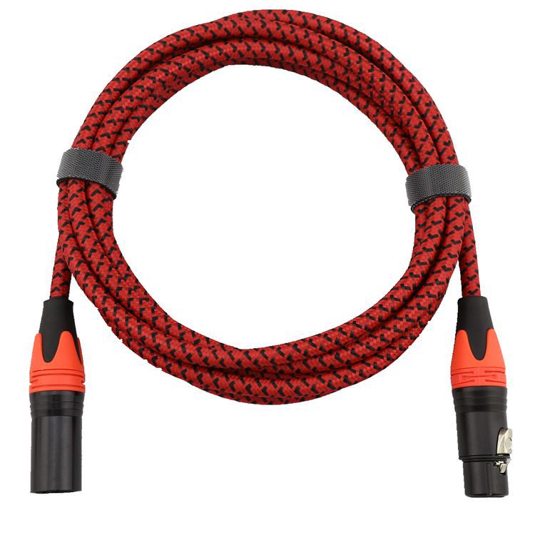 3m卡侬/农平衡线话筒线公母麦克风音频延长线音响线xlr3p cable