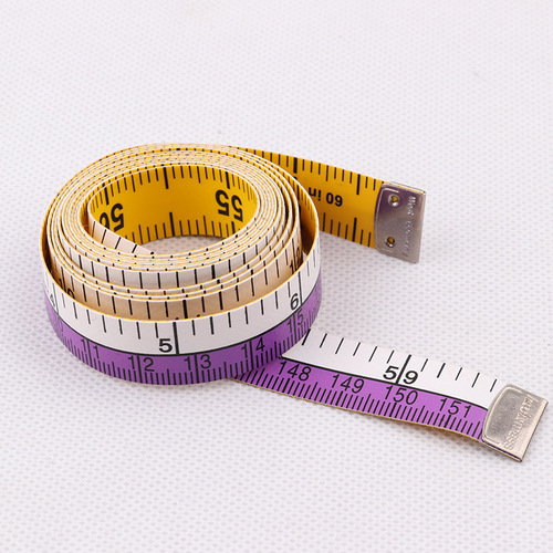 Wholesale tape measure 1.5 meters measurements ruler clothing ruler tailor ruler sewing ruler inch small tape measure soft ruler