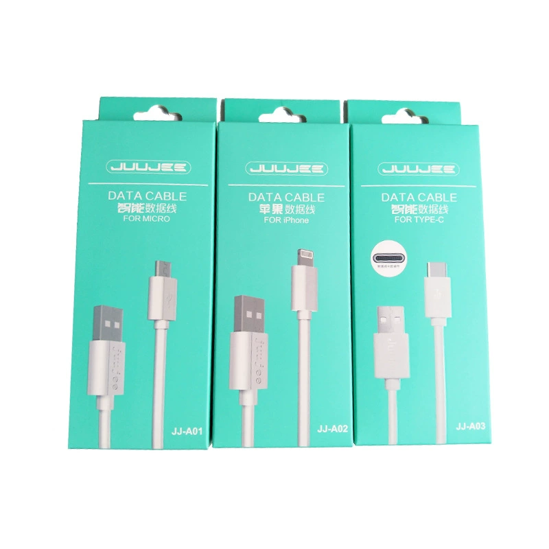 Factory wholesale Jujie mobile data cable Android smart V8Micro universal USB standard extended head