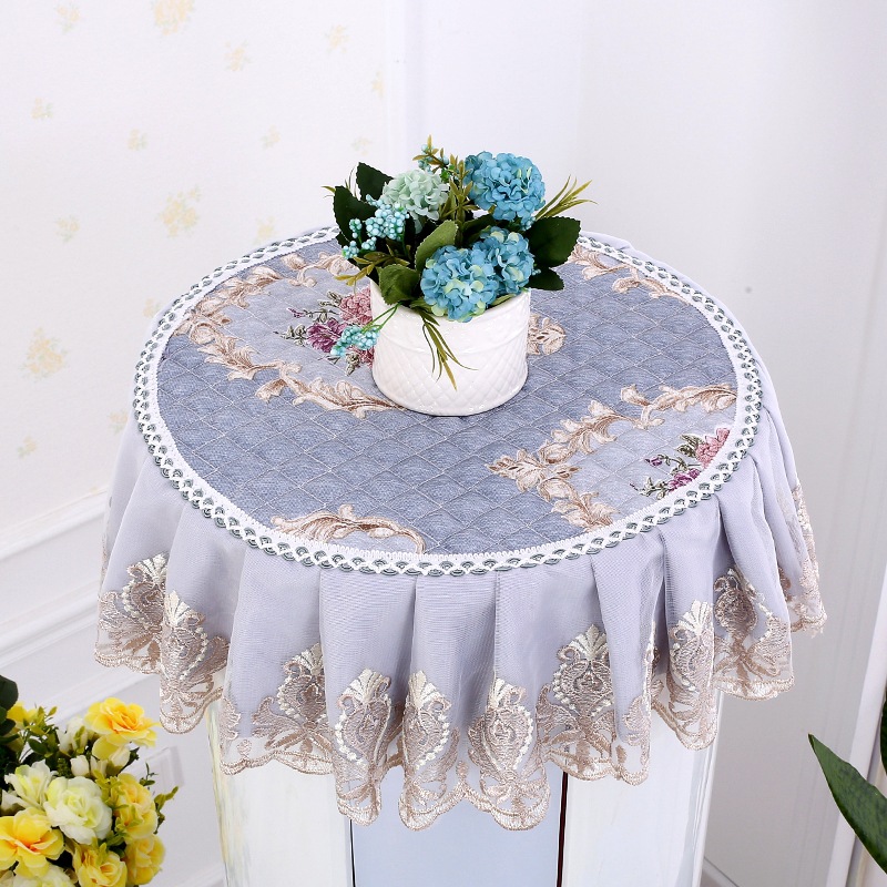 2019新品田园圆形立式空调罩 防尘罩多用盖巾空调圆柜机多功能罩|ms