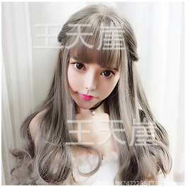 假发女 长卷发蓬松齐刘海长卷发 短发女长发梨花头 时尚卷发