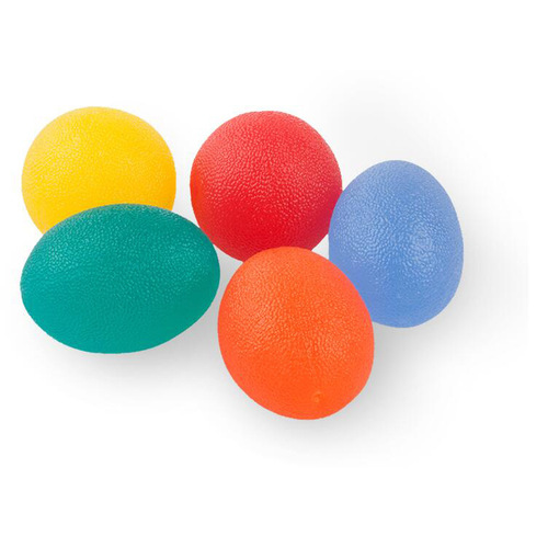 Silicone Egg-Shaped Grip Trainer Stress Relieving Office Keyboard Wrist Exercise Massage Ball Rehabilitation Grip Ball