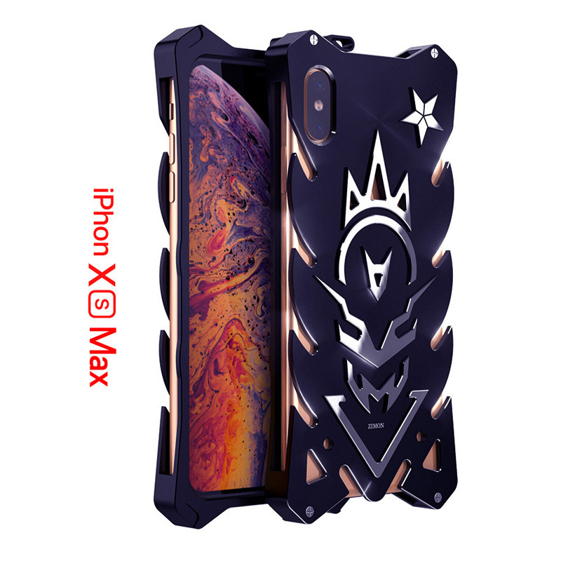 SIMON New THOR II Aviation Aluminum Alloy Shockproof Armor Metal Case Cover for Apple iPhone XS Max & iPhone XR & iPhone XS & iPhone X